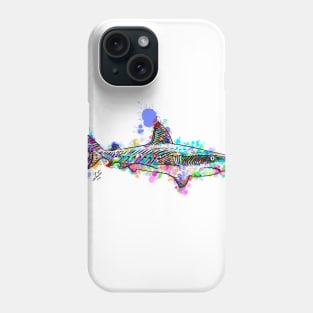 WATERCOLOR SHARK Phone Case