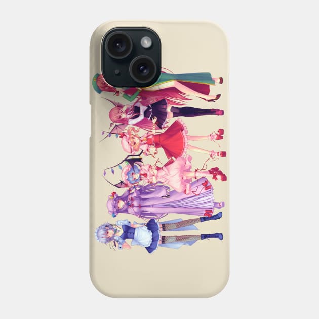 Touhou Project Phone Case by orboffails