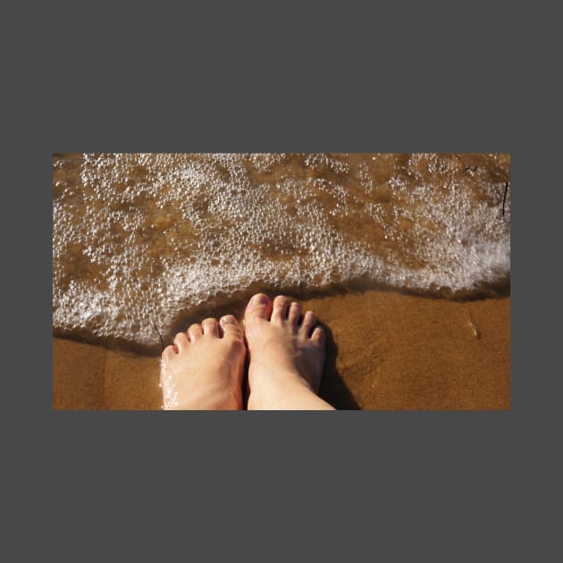 Feet at the Beach by 1Redbublppasswo