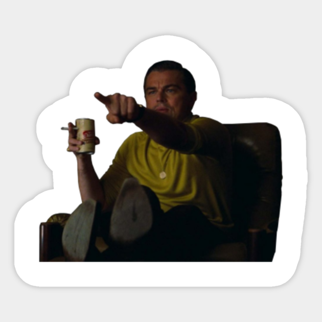 Rick Dalton Meme Once Upon A Time In Hollywood Aufkleber Teepublic De