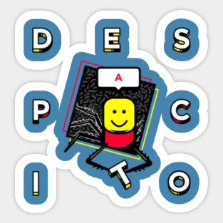Roblox Character Head Stickers Teepublic