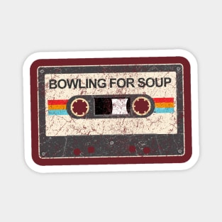 kurniamarga vintage cassette tape Bowling for Soup Magnet