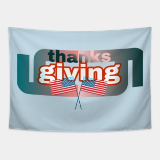 Thanksgiving T-shirt Tapestry