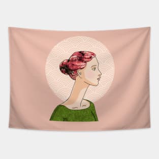 Rose hair Tapestry