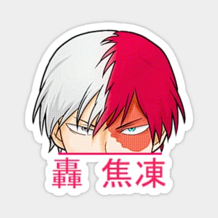 shoto todoroki+Retro Style Magnet