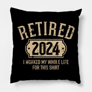 Retired 2024 Pillow