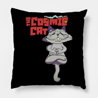 The Cosmic Cat Pillow