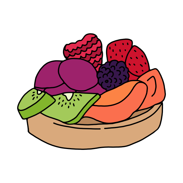 Fruit Tart by murialbezanson