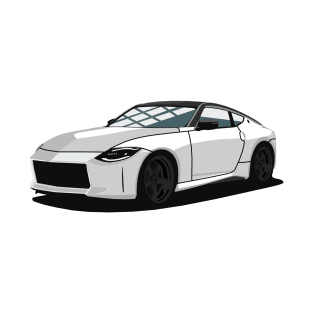 White Nissan 400z T-Shirt