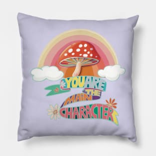 You are the main character mushroom Pillow