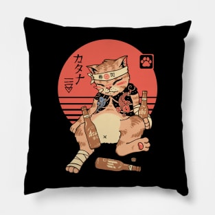 Drunken Catana Pillow