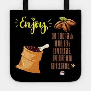 Brew Beyond the Bean: Craft Unforgettable Coffee Experiences (SEO Optimized) Tote