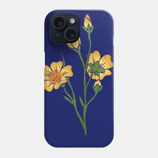 Yellow Flowers Phone Case