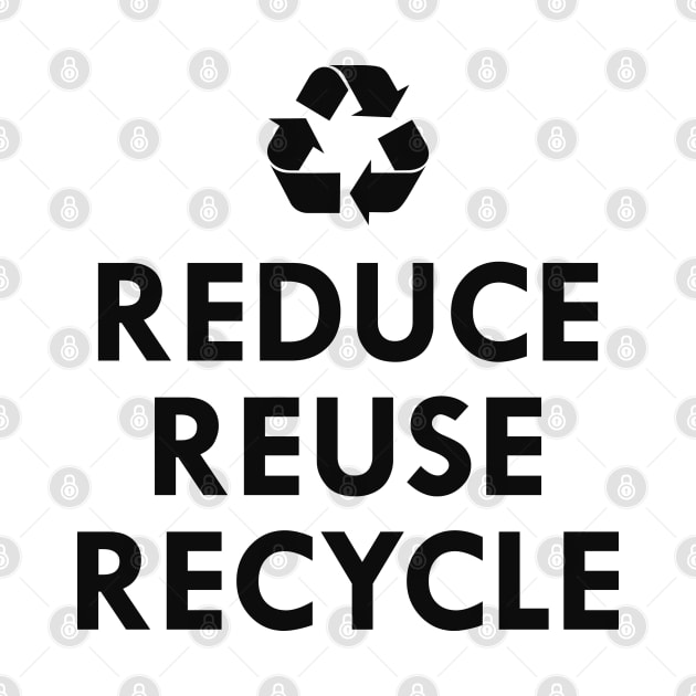 Reduce Reuse Recycle by KC Happy Shop