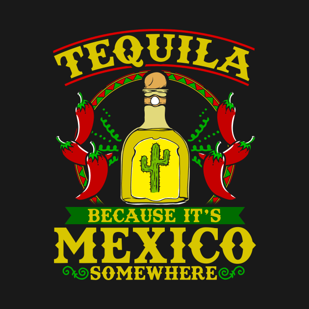 Tequila because it's mexico somewhere by captainmood