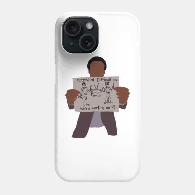 Community technical difficulties Phone Case by FutureSpaceDesigns