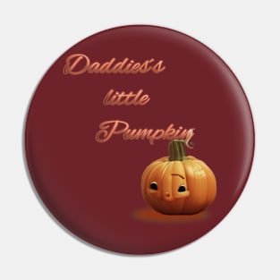 Daddies´s little pumpkin Pin