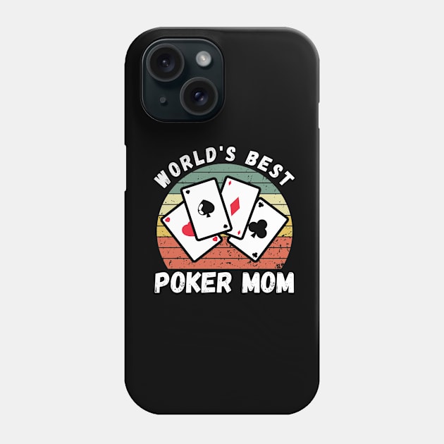 Poker Mom Phone Case by footballomatic