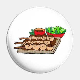 Cute Satay Pin