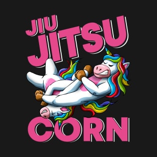 Jiu Jitsu Unicorn Cute Jitsucorn Unicorn Karate Gift T-Shirt