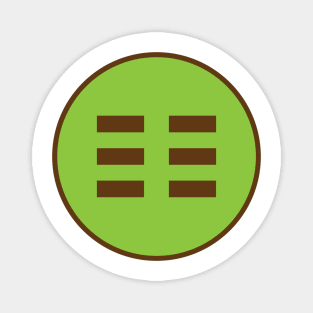 I Ching Earth Trigram ( Kun ) Magnet