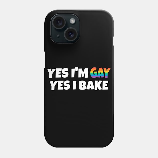 Gay Bake Phone Case by FunnyStylesShop