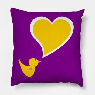 Small Bird Big Love Pillow