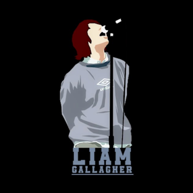 Liam Gallagher Scream by cindo.cindoan