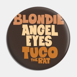 Sergio Leone - The Good, the Bad, and the Ugly Tribute Pin