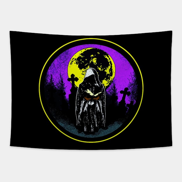 graveyard King Tapestry by Motartefa Art