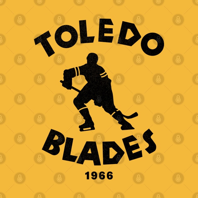 Defunct Toledo Blades IHL Hockey 1966 by LocalZonly