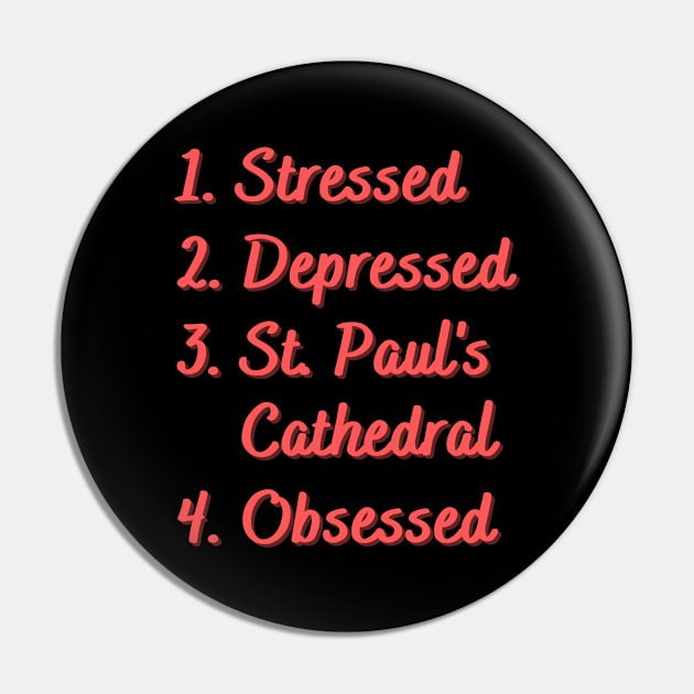 Stressed. Depressed. St. Paul's Cathedral. Pin by Eat Sleep Repeat