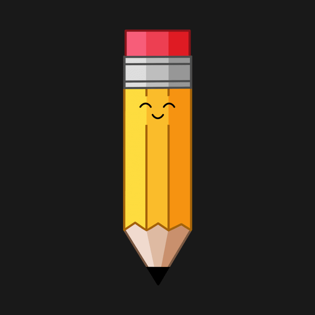 Smiley Pencil by JustImagined