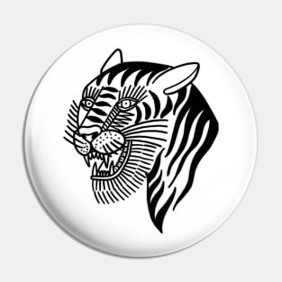 Grimm tiger black Pin