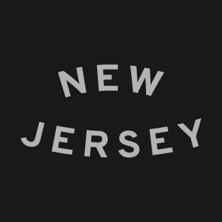 New Jersey Typography T-Shirt