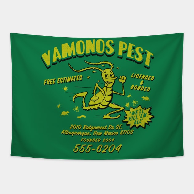 Vamonos Pest 2 Color Tapestry by Alema Art