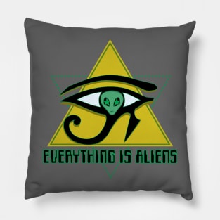 Everything Is Aliens. Pillow