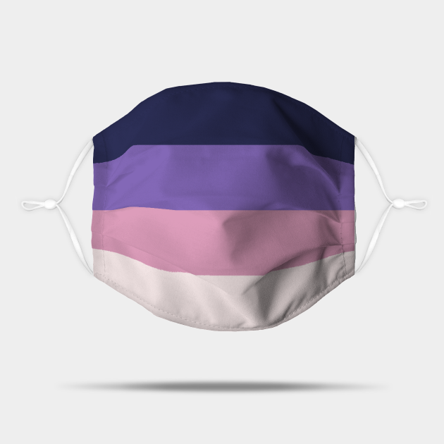 Ace Spec Flag Asexual Mask Teepublic