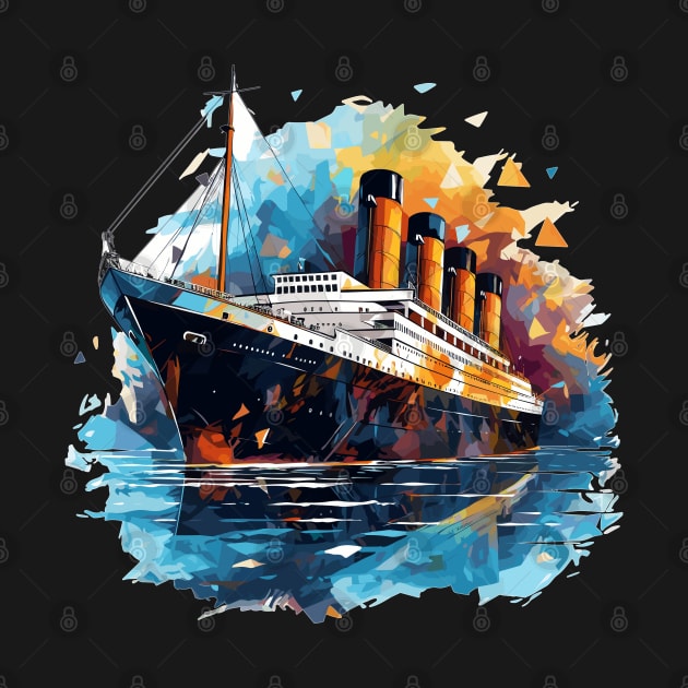 Retro Titanic Men Women Kids Vintage Titanic by KsuAnn