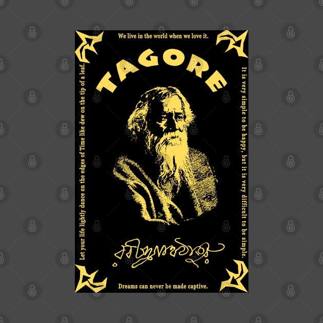 Rabindranath Tagore by Exile Kings 