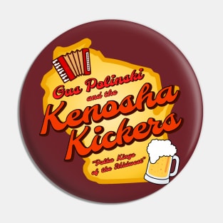 Kenosha Kickers - Polka Kings of the Midwest Pin