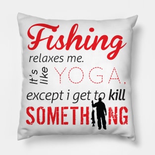 Yoga fish Pillow