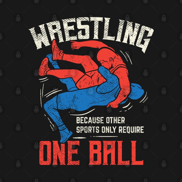 Wrestling - Because Other Sports Only Require One Ball by maxdax