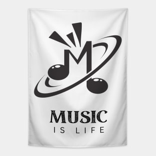 Music Is Life Tapestry