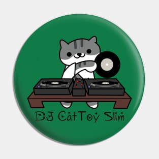 DJ CatToy Slim (Neko Atsume) Pin