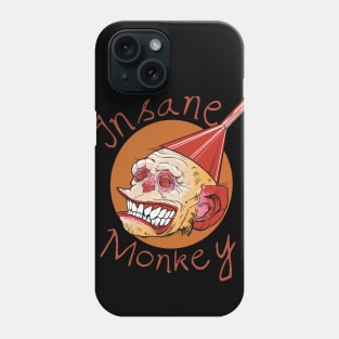 insane monkey Phone Case