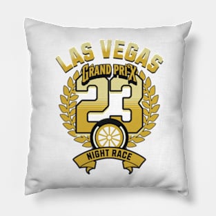 Vegas Grand Prix 2023 Pillow