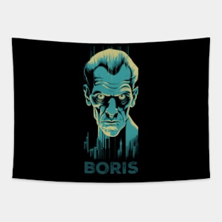 Boris - The Maker of Monsters Tapestry