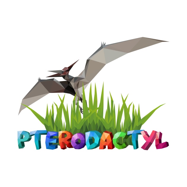 Pterodactyl Dinosaur by DimDom