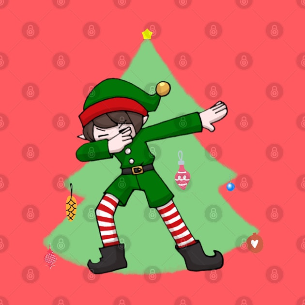 Anime Dabbing Elf by TonTomDesignz